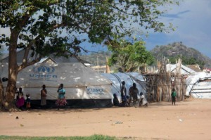 Utečenecký tábor v Južnom Sudáne