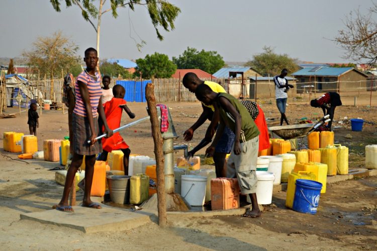 Voda v utečeneckom tábore